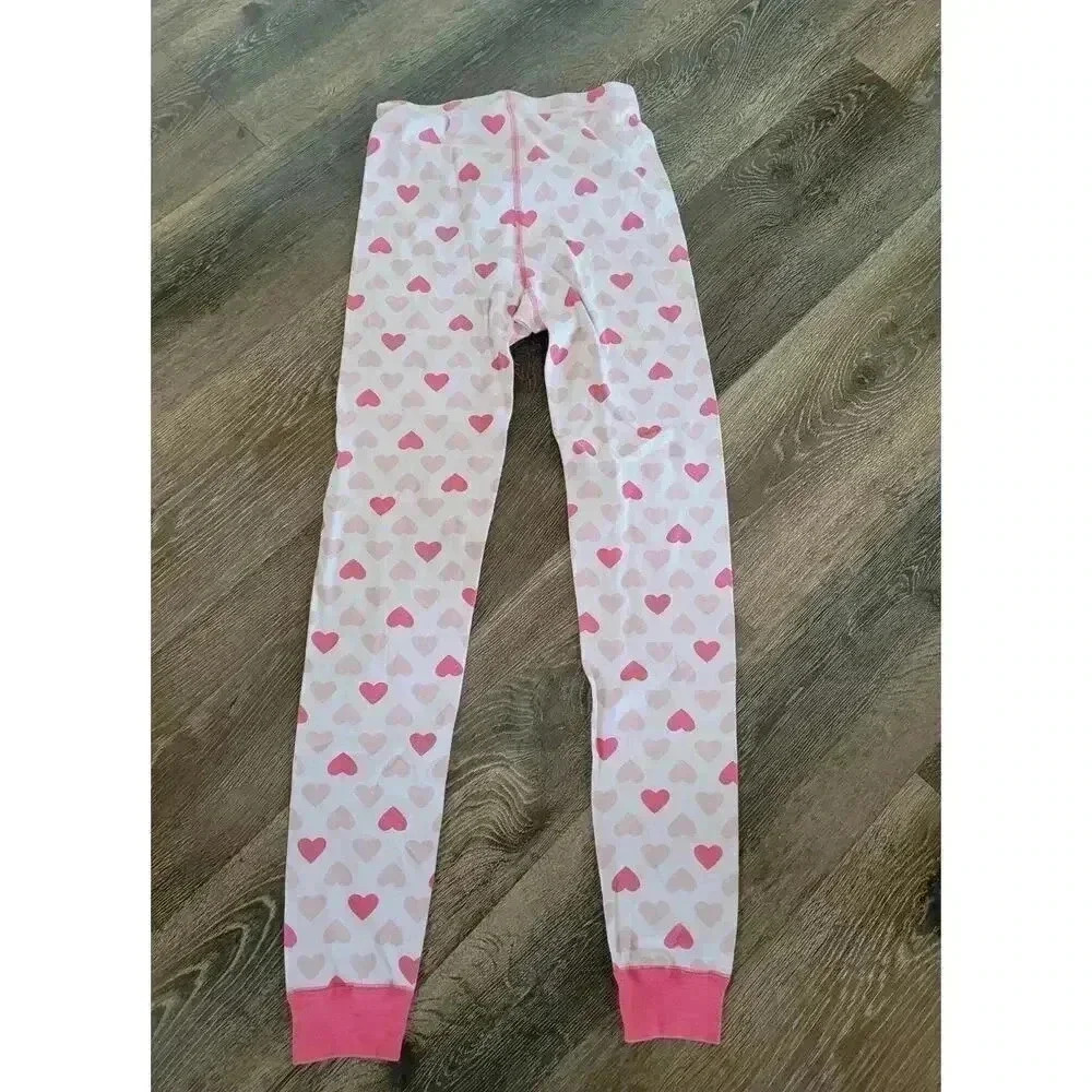 Hanna Andersson‎ heart girls Pajama bottoms size 14 #4